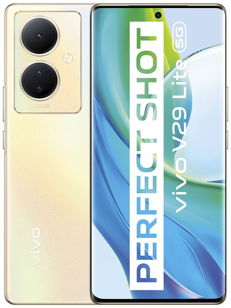 VIVO V29 Lite 5G, 8GB/128GB, Dreamy Gold